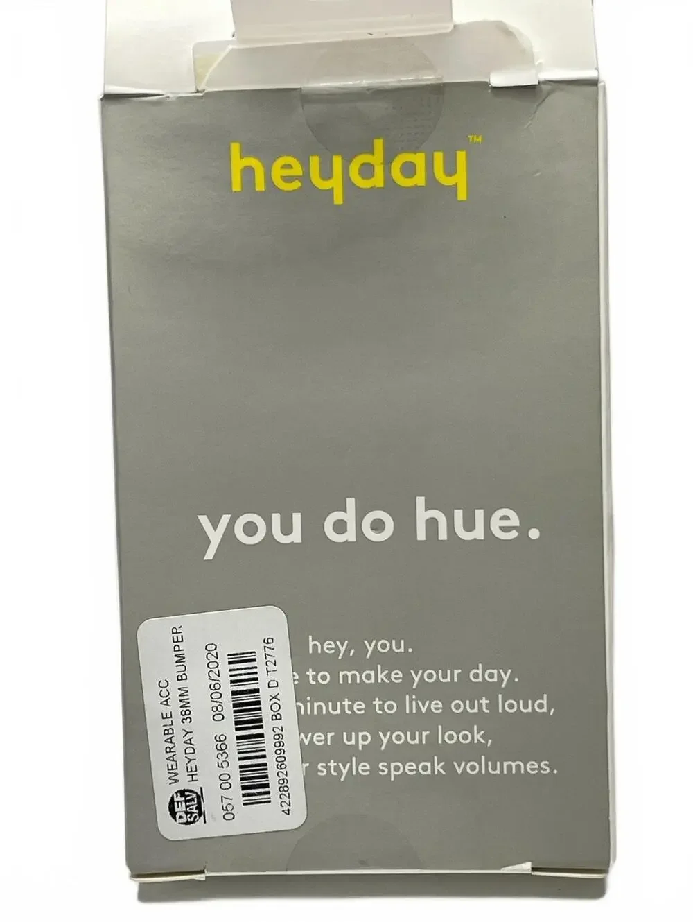 heyday Watch Bumper Case for Apple Watch Series 2 & 3 38mm Gold